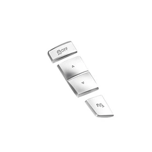 For BMW 7 Series 2009-2015 Matte Silver Central Control Drive Mode Button Trim - Picture 1 of 6