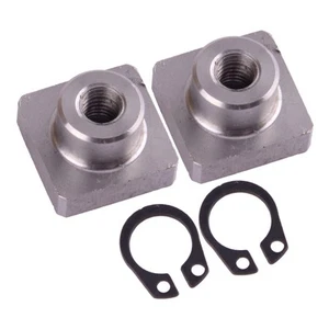 2x Insert Nut with Snap Ring 04414 Fit For Triton XT & LT Snowmobile Trailer New - Picture 1 of 7