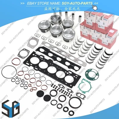 Kit de reparo de revisão de motor para Volvo S40 S60 C30 S80 V70 C70 2.5 T5 L5 B5254T7 - Imagem 1 de 4