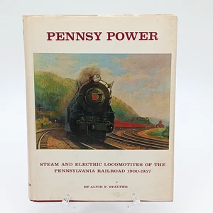 Staufer, Alvin F. Pennsy Power Steam & Electric Locomotives of Penn RR 1st Ed. - Bild 1 von 8
