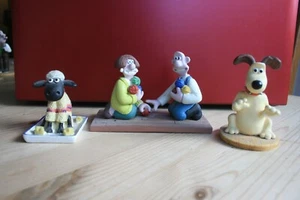 Topfair 1989 Resin Figuren A Close Shave Wallace & Wendoline, Gromit, Shaun - Bild 1 von 12