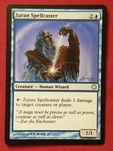 Magic The Gathering COLDSNAP THEME DECK ZURAN SPELLCASTER blue card ICE AGE MTG - Picture 1 of 2