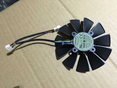 Cooler Fan For ASUS GTX 780 GTX 780Ti R9 280 280X R9 290 290X T129215SU 95mm - Image 1 of 2