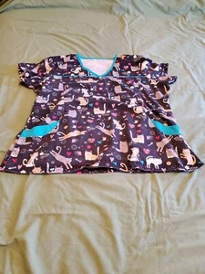 UA XL Womens Scrub Top - Picture 1 of 1