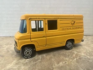 Siku Postwagen Mercedes-Benz L 408 D Diecast Post Van Yellow West Germany - Picture 1 of 5