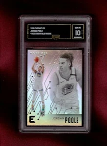 2019-20 Panini Chronicles ESSENTIALS #202 JORDAN POOLE RC Rookie GMA 10 - Picture 1 of 2