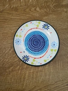 Ceramic Garlic Grater Plate Spanish Kitchen Cooking Traditional Handmade - Picture 1 of 2