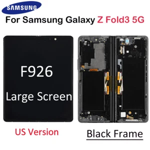 Für Samsung Galaxy Z Flod3 5G F926U OLED Innen Bildschirm LCD Display Baugruppe Schwarz - Bild 1 von 9