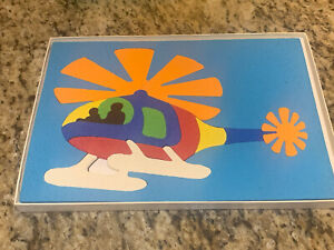 1982 Lauri Foam Puzzle Helicopter 2160 toy