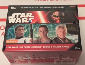 2016 Topps Star Wars The Force Awakens Series 2 Trading Cards Sealed Box. Auto? - Picture 1 of 3