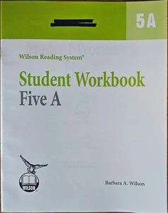 WRS Wilson Reading System 3rd Edition Student Workbook 5A - Picture 1 of 1