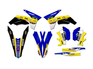 2012-2013 EXC-F RICOCHET Blue Senge Graphics Kit Compatible with KTM - Foto 1 di 10