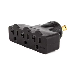 30 Amp 120-Volt L5-30P to (3X) 5-20R Generator Plug Adapter - Picture 1 of 12