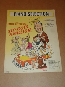 George Formby - Zip Goes A Million 1951 Piano Selection - Picture 1 of 1