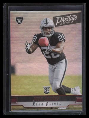 2019 Prestige Xtra Points Signatures Bronze 240 Josh Jacobs Rookie 7/25 - Image 1 of 2