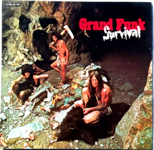 GRAND FUNK RAILROAD - Survival - LP 1971 Capitol SW-764 Germany Import - Imagen 1 de 6