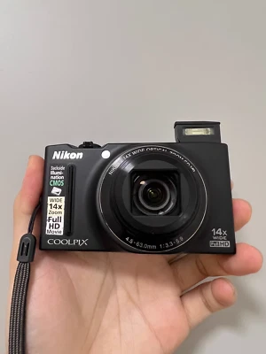 Винтажный компактный цифровой фотоаппарат Nikon COOLPIX S8200 16,1 Мп 14-кратный оптический зум - Изображение 1 из 4