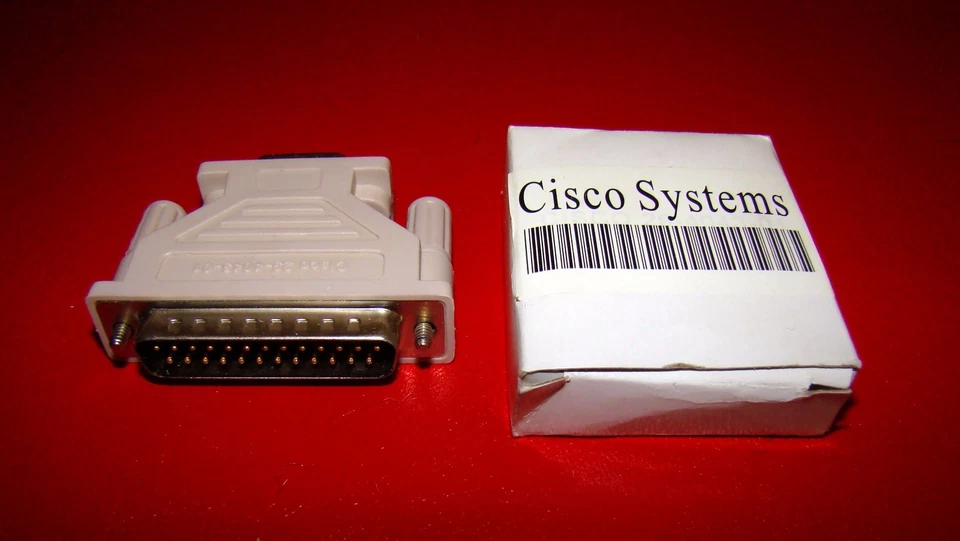 NEW DB9 Male to DB25 Male Adapter - Cisco 29-4043-01 - Image 1 of 1