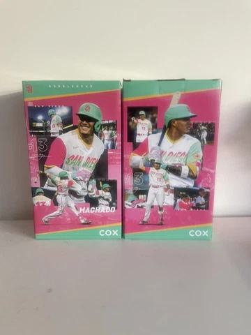 Manny Machado City Connect Bobblehead San Diego Padres 5/15/2023 SGA NIB Cover