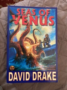 SF Trade Pb, Seas Of Venus by Drake, Baen Books 1st ed 2002, NF - Foto 1 di 6