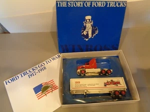 Winross Models Camion e Rimorchio Ford Trucks Vai in Guerra 1917-1918 - Foto 1 di 2