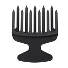 Wide Tooth Afro Hair Pick Comb Detangle Braid Hairbrush Oil for Head Fork To