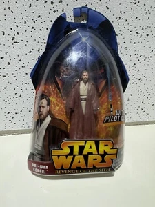 STAR WARS ROTS OBI-WAN KENOBI PILOT GEAR ACTION FIGURE HASBRO - Picture 1 of 4
