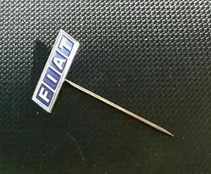 Fiat Pin Painted Blue 1980s - Dimensions 21x6mm - Picture 1 of 1