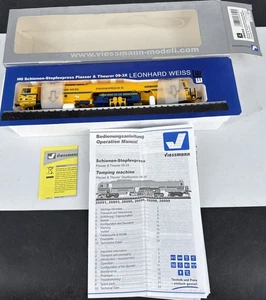 Viessmann 26054 HO Ballast-tamping machine 09-3X sound lights 3 rail AC new - Picture 1 of 7