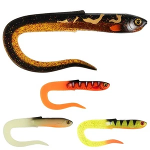Fox Rage Slick Eel Gummiköder Brochet Wels Sandre Gummifisch Köder - Photo 1/14