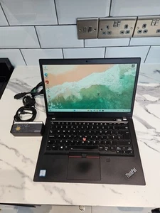 Lenovo Thinkpad T490s 14" TOUCH SCREEN School Laptop i5 8th Gen / 8gb/ 256nvme - Afbeelding 1 van 15