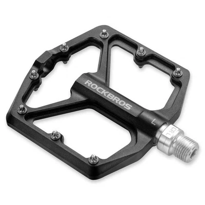 	ROCKBROS Mountain Bike/MTB Pedals Bicycle Flat Pedals Aluminum 9/16" Sealed	 - Image 1 of 4