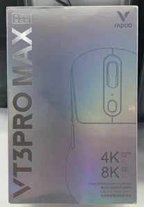 Rapoo VT3PRO MAX Lekka bezprzewodowa mysz do gier Ergo - biała - Zdjęcie 1 z 7