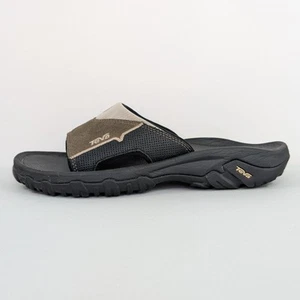 Teva Katavi Slides Mens Size 8 Open Toe Sandals Casual Comfort Suede 4145 - Picture 1 of 16