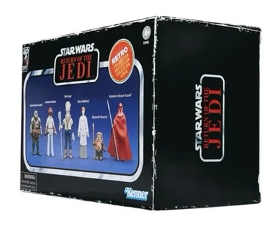 Coleção retrô Return of the Jedi lacrado pacote com 6 Mon Mothma Yak Face Star Wars - Imagem 1 de 4