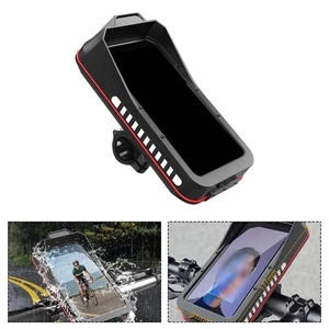 For Motorcycle Phone Mount with Waterproof Protection for All Smartphones - Picture 1 of 12