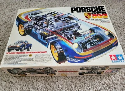 Vintage 1986 Tamiya Porsche 959 1/12 Scale Unassembled New Kit 5859  - Image 1 of 4