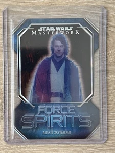 Anakin Skywalker 2024 Topps Star Wars Masterwork Force Spirits #FS-1 - Picture 1 of 2