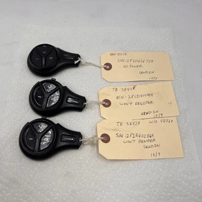 3 *FOR PARTS REPAIR 3M G5 G5H1 Wireless Drive Thru Intercom Headset Control Pods - Image 1 of 4