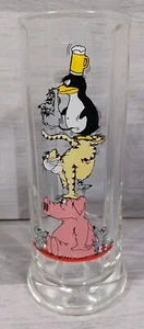 Bückling Tall Beer Glass 0,3L Funny Animal Design Vintage Made In Germany - Picture 1 of 14