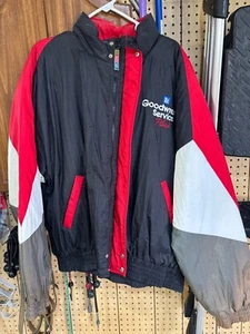 XXL Chase Authentics Dale Earnhardt #3 Nylon Jacket Black/Red Goodwrench - Picture 1 of 6