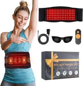 Infrared Red Light Therapy Belt:Led Lamp Vibration near Body Pain Relief Device - Picture 1 of 12