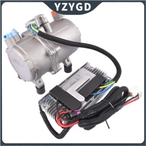 Unidad compresora eléctrica de aire acondicionado 12 V para camión automóvil autocaravana furgoneta cámper - Imagen 1 de 11