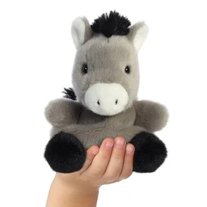 Aurora Palm Pals Eli the Donkey | 5 Inch Version | BNWTs | Kawaii Plush - Picture 1 of 5