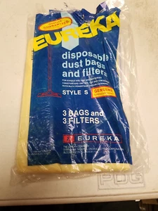 2 Eureka Dust Bags & Filters Style 5 - Picture 1 of 2