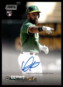 2023 Topps Stadium Club DERMIS GARCIA AUTO SCBA-DG ATLETISMO DE RADIOCONTROL - Imagen 1 de 2