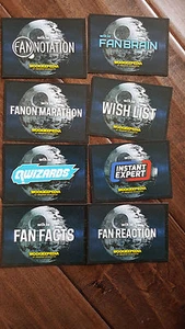 2015 SWCA STAR WARS CELEBRATIONS WOOKIEEPEDIA WIKIA PROMO KARTENSET 8 FANON FAN - Bild 1 von 1