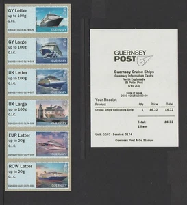 Guernsey 2023 - Post & Go - Cruceros visitantes GIC o/p - D2GG23 GG03 - Imagen 1 de 1