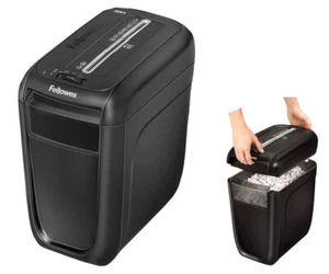 Trituradora de corte transversal Fellowes Powershred 60Cs - 10 por paso, capacidad de desperdicio de 6 galones - Imagen 1 de 1