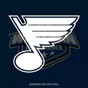 St. Louis Blues Vinyl Decal Sticker - Picture 1 of 3